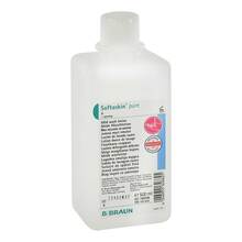Abbildung: SOFTASKIN pure Waschlotion Spenderflasche 500 ml, Flüssigseife PZN 16913659 
