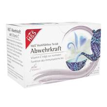 Abbildung: H&S Abwehrkraft mit Vitamin C Filterbeutel 20X1.8 g, Filterbeutel PZN 16942000 