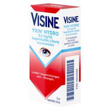 Abbildung: Visine Yxin Hydro 0,5 mg / ml Augentropfen 15 ml, Augentropfen PZN 16942069 