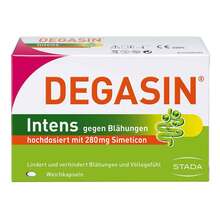 Abbildung: Degasin intens 280 mg Weichkapseln 32 St, Weichkapseln PZN 16944476 