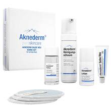 Abbildung: Aknederm Salbe Neu Kombiset für normale Haut 1 P, Kombipackung PZN 17150809 