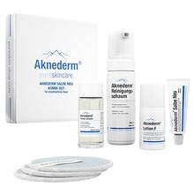 Abbildung: Aknederm Salbe Neu Kombiset für empfindliche Haut 1 P, Kombipackung PZN 17150815 