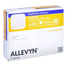 Abbildung: ALLEVYN Adhesive 7,5x7,5 cm haftende Wundauflage 10 St, Verband PZN 17163433 