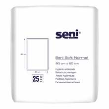 Abbildung: SENI Soft Normal Bettschutzunterlage 60x90 cm 25 St PZN 17169571 