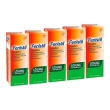 Abbildung: Fenistil Tropfen 5X20 ml, Lösung zum Einnehmen PZN 17178498 