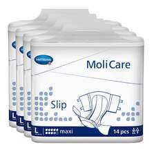 Abbildung: Molicare Slip maxi 9 Tropfen Größe L 4X14 St PZN 17183950 