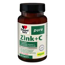 Abbildung: Doppelherz Zink + C pure Kapseln 60 St, Kapseln PZN 17215408 