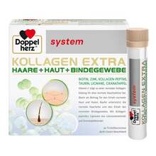 Abbildung: Doppelherz Kollagen Extra system Trinkampullen 30 St, Trinkampullen PZN 17215437 