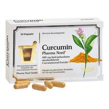 Abbildung: Curcumin Pharma Nord Kapseln 50 St, Kapseln PZN 17230678 