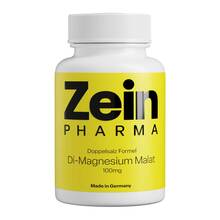 Abbildung: Zeinpharma Di-Magnesium Malat 100 mg Kapseln 120 St, Kapseln PZN 17240257 
