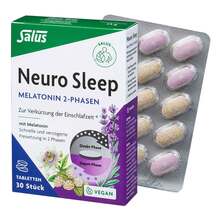 Abbildung: Neuro Sleep Melatonin 2-Phasen Tabletten Salus 30 St, Tabletten PZN 17240487 