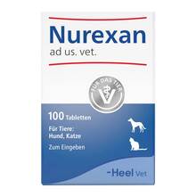 Abbildung: Nurexan ad us.vet.Tabletten 100 St, Tabletten PZN 17259535 