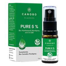 Abbildung: CANOBO Pure 5% Bio CBD Mundspray 10 ml, Spray PZN 17261064 