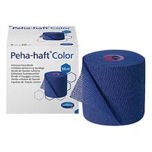 Abbildung: Peha-Haft Color Fixierbinde latexfrei 8 cmx20 m blau 1 St, Binden PZN 17264571 