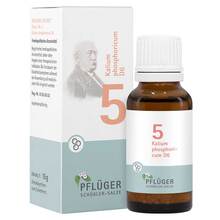 Abbildung: Biochemie Pflüger 5 Kalium phosphoricum D 6 Globuli  15 g, Globuli PZN 17278509 