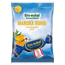 Abbildung: EM-Eukal Bonbons Manuka-Honig gefüllt zuckerhaltig 75 g, Bonbons PZN 17292797 