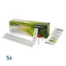 Abbildung: AESKU.RAPID SARS-CoV-2 Antigen Test Nasenabstr. 5 St, Test PZN 17292998 