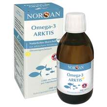 Abbildung: Norsan Omega-3 Arktis mit Vitamin D3 flüssig 200 ml, Flüssigkeit PZN 17297866 