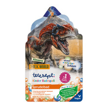 Abbildung: Tetesept Kinder Badespaß Sprudelbad T-Rex World 40 g, Salz PZN 17305318 