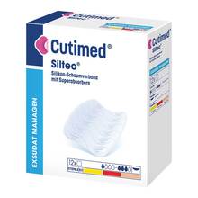Abbildung: Cutimed Siltec Schaumverband 10x10 cm nicht haftend 12 St, Kompressen PZN 17310644 