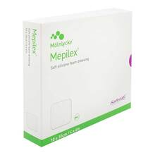 Abbildung: MEPILEX 10x10 cm Schaumverband 5 St, Verband PZN 17414237 