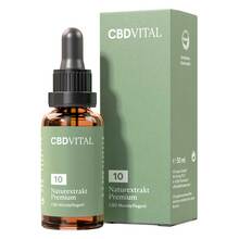 Abbildung: CBD 10% Mundpflegeöl Naturextrakt Premium Tropfen 30 ml, Tropfen PZN 17419861 