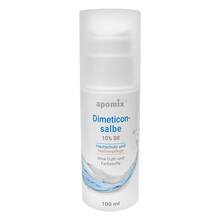 Abbildung: APOMIX Dimeticonsalbe 10% SR 100 ml, Creme PZN 17421303 
