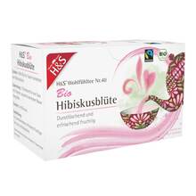 Abbildung: H&S Bio Hibiskusblüte Filterbeutel 20X1.75 g, Filterbeutel PZN 17442587 