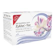 Abbildung: H&S Zyklus-Tee mit Zink und Vitaminen Filterbeutel 20X1.5 g, Filterbeutel PZN 17442624 
