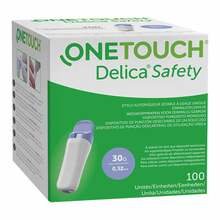 Abbildung: ONE TOUCH Delica Safety Einmalstechhilfe 30 G 100 St, Lanzetten PZN 17443718 