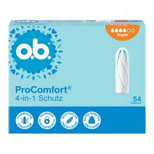Abbildung: O.B. Tampons ProComfort super 54 St, Tampon PZN 17454923 