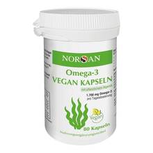 Abbildung: Norsan Omega-3 vegan Kapseln 80 St, Kapseln PZN 17469184 