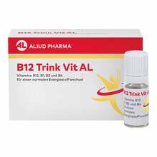 Abbildung: B12 Trink Vit AL Trinkfläschchen 10X8 ml, Lösung zum Einnehmen PZN 17482635 