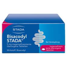 Abbildung: Bisacodyl Stada 5 mg magensaftresistent überzog.Tabletten  100 St, Tabletten magensaftresistent PZN 17483066 