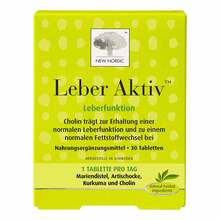 Abbildung: Leber Aktiv Tabletten 30 St, Tabletten PZN 17506086 
