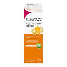 Abbildung: Eunova Junior Sirup mit Orangengeschmack 150 ml, Sirup PZN 17513382 