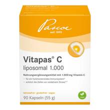Abbildung: Vitapas C liposomal 1.000 Kapseln 90 St, Kapseln PZN 17514045 