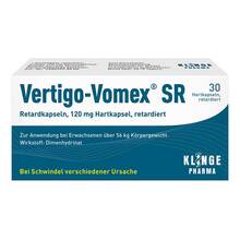 Abbildung: Vertigo-Vomex SR Retardkapseln 30 St, Retard-Kapseln PZN 17528343 