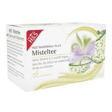 Abbildung: H&S Misteltee mit Selen und Vitaminen Filterbeutel 20X2 g, Filterbeutel PZN 17529928 