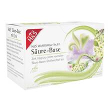 Abbildung: H&S Säure-Base mit Zink Filterbeutel 20X2.0 g, Filterbeutel PZN 17529934 