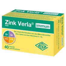 Abbildung: Zink Verla immun Caps 40 St, Kapseln PZN 17532161 