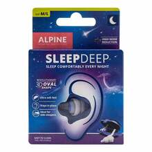 Abbildung: ALPINE SLEEPDEEP Ohrstöpsel 2 St PZN 17535254 