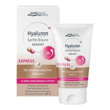 Abbildung: Hyaluron Sanfte Bräune Express Gesicht Creme 30 ml, Creme PZN 17542490 