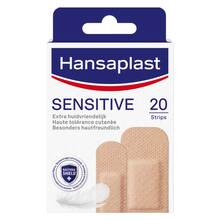 Abbildung: Hansaplast Sensitive Pflasterstrips hautton light 20 St, Pflaster PZN 17560737 