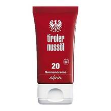 Abbildung: TIROLER NUSSÖL alpin Sonnencreme LSF 20 20 ml, Creme PZN 17562802 