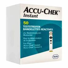 Abbildung: ACCU-CHEK Instant Teststreifen 1X50 St, Teststreifen PZN 17593464 