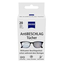 Abbildung: Zeiss Antibeschlag Tücher 20 St PZN 17599449 
