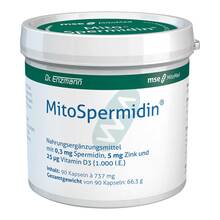 Abbildung: Mitospermidin Kapseln 90 St, Kapseln PZN 17607321 