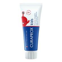 Abbildung: Curaprox kids Zahnpasta Erdbeere ab 2 Jahre 950ppm 60 ml, Zahnpasta PZN 17616917 