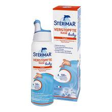 Abbildung: Sterimar Nasenspray verstopfte Nase Baby ab 3 Mon. 100 ml, Nasenspray PZN 17617182 